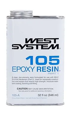 $63.99 • Buy WEST SYSTEM 105A Epoxy Resin (Quart)