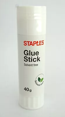 £9.95 • Buy Staples Glue Sticks Twist Up Solvent Free Non-Toxic Large Jumbo 40g Bulk Packs