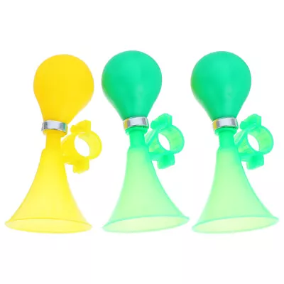  3 PCS Football Horn Bell Child Mountain Road Cycling Squeeze • £9.55