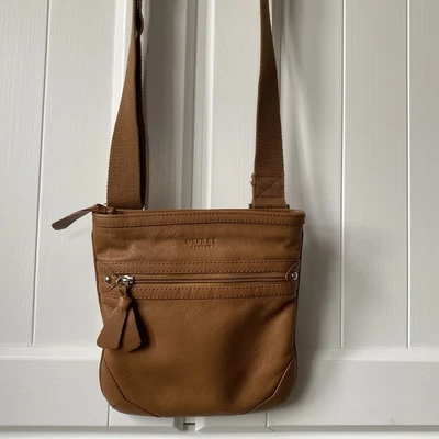 £5 • Buy Osprey London Tan Messenger Ladies Bag