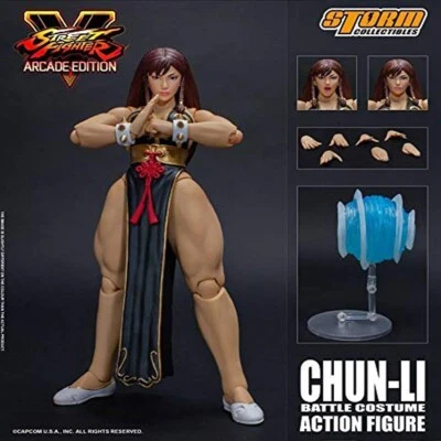 $299.95 • Buy Storm Collectibles Street Fighter V: Arcade Edition - Chun-Li Battle Black Dress