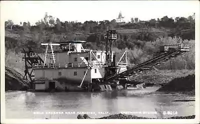 Paradise California CA Gold Dredger Mining Eastman's B-5014 Vintage RPPC PC • $14.79