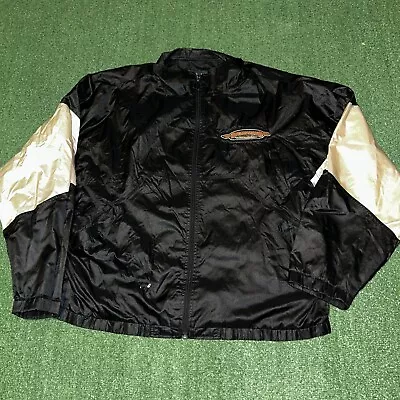 VTG 90s Harley Davidson Motorcycles Full Zip Jacket - Mens Size XL • $21.38