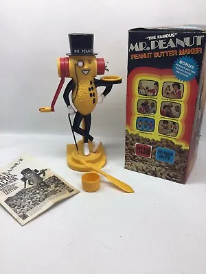 Vintage Mr. Peanut Peanut Butter Maker With Box￼ • $59.99