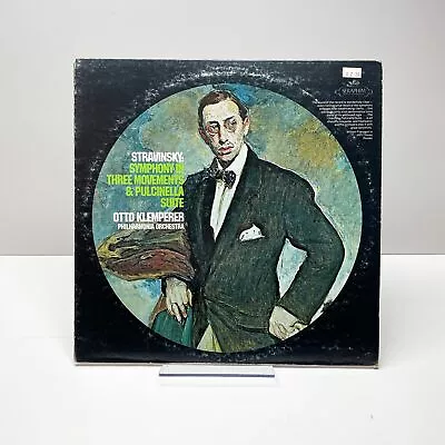 Stravinsky: Symphony In Three Movements & Pulcinella Suite - Vinyl LP Record -  • $18