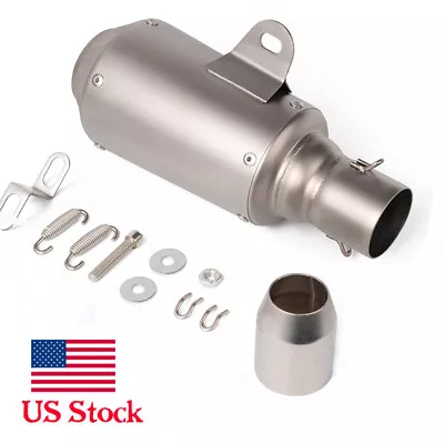 38-51mm Universal Exhaust Muffler Systems Slip On Killer Fits Most Motorcycle US • $36.97