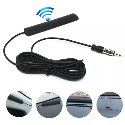 Car Interior Hidden Amplified Antenna Electronic Stereo AM/FM Radio Universal • $3.99