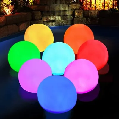 £14.99 • Buy 6x LED Bath Lights, IP68 Waterproof, Floating Pool Light #b19c2