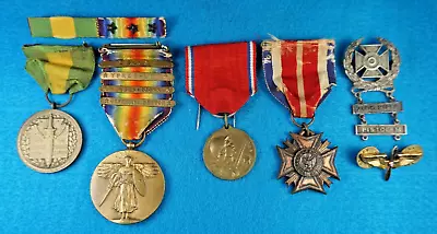 Numbered Mexican Border Service/WW1 Victory Medal Group To A Sgt-147th Infantry • $139.50