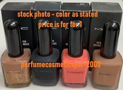 Rare - Nib Hard To Find Mac Nail Polish / Lacquer Full Size Select Your Color • $24.99