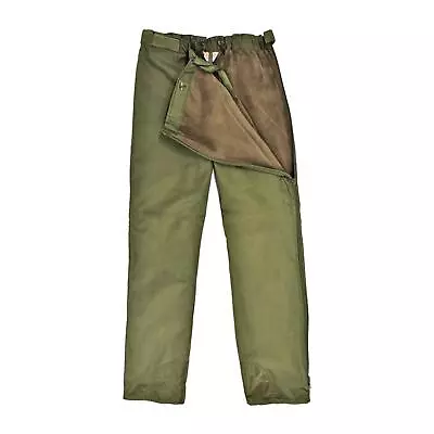 Waterproof Trouser Original German Army Goretex Fleece Lined Fishing Pants • £44.99