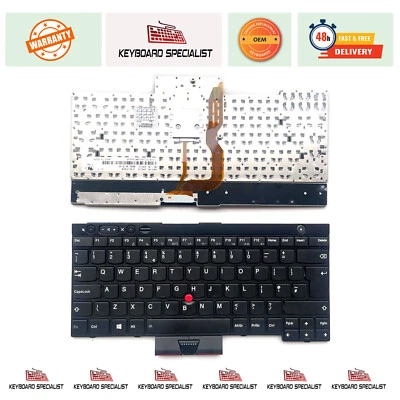 £39.99 • Buy Lenovo IBM ThinkPad T430 T430s T530 X230 Genuine UK Keyboard 04W3054
