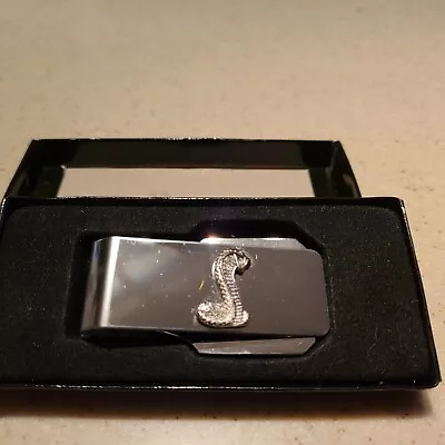 Cobra Silver Money Clip With Hinged Locking Back • $25