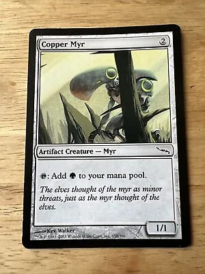 Mtg - Copper Myr - Mirrodin - Lp • £1.70