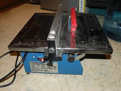7'' Chrome Plated Bench Top Wet Tile Saw Project PRO TC180G 3.75 Amps Do It Best • $112.93