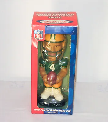 Vintage NFL Bobble Dobbles Bobbing Head Doll Green Bay Packers #4 Brett Favre • $7.99