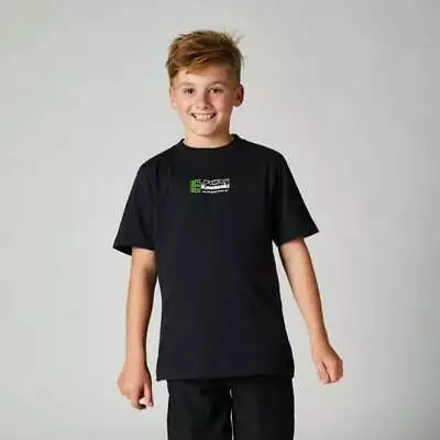 Fox Racing YOUTH MX Casuals Official KAWASAKI Tee T-Shirt (Black) • £14.95