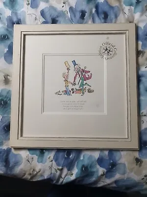 Roald Dahl & Quentin Blake Framed Print • £280