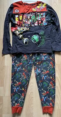 Boys Marvel Pyjamas Size 11-12 Years • £2