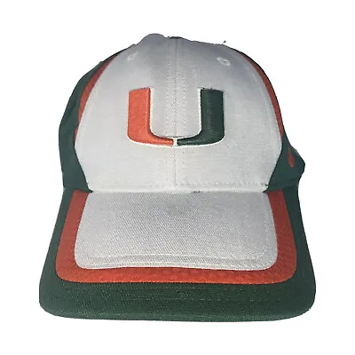 University Of Miami Hurricanes Nike Flexfit Hat One Size Fits Most • $14.95