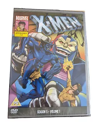 X-Men - Season 5 Volume 1 [DVD] Episodes 1-5 New & Sealed • £4.99