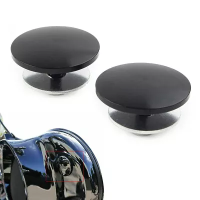 Fairing Mirror Plugs For Harley Batwing Street Glide Electra Glide 1996-2016 Blk • $11.35