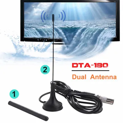 £5.99 • Buy New Best Portable TV Antenna Indoor Outdoor Digital HD Freeview Aerial Ariel UK
