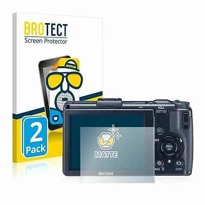 Ricoh GR II (2015) 2 X BROTECT® Matte Screen Protector Anti-glare Hard-coated • $29.44