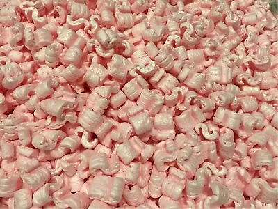 Packing Peanuts Shipping Anti Static Loose Fill 30 Gallons 4 Cubic Feet Pink • $16.85