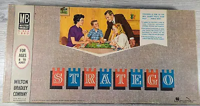 Vintage 1962 Milton Bradley Stratego Board Game-Complete EUC • $34.99