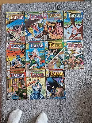 TARZAN LORD OF THE JUNGLE Comics 11 Books #16;18;20;21;22;23;24;25;26;27;28;29 • £25