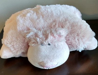 $15.99 • Buy Pillow Pets Pee Wee Plush Pig Pink Wiggly Toy 2010 Stuffed Animal Lovey Soft 11 