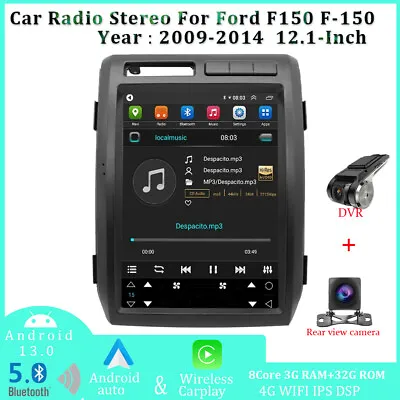 Android13 Tesla Screen Car Radio For Ford F-150 F150 Tesla Screen Carplay Navi • $676.69