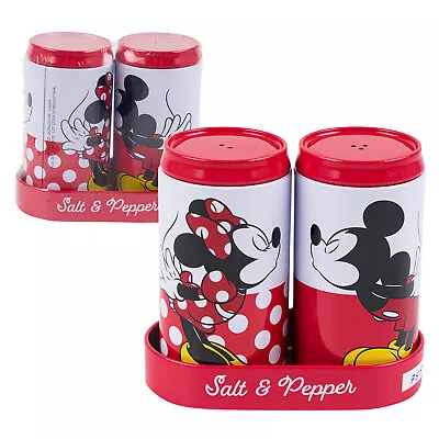 Mickey And Minnie Salt And Pepper Shaker Kissing • $14.99