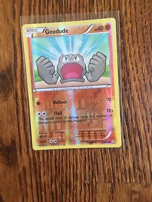 Pokemon Card 2016 Geodude Holographic Promo Card 43/83 Mint • $4.65