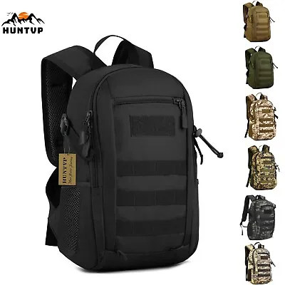 HUNTVP 10/20L Mini Daypack Military MOLLE Backpack Rucksack Gear Tactical Assaut • $20.84