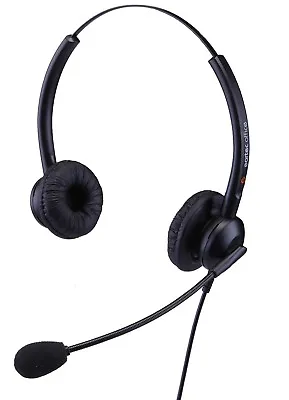 Yealink SIP T20X T22P T2X & T22X IP Phones - Double Ear Headset • $89.95