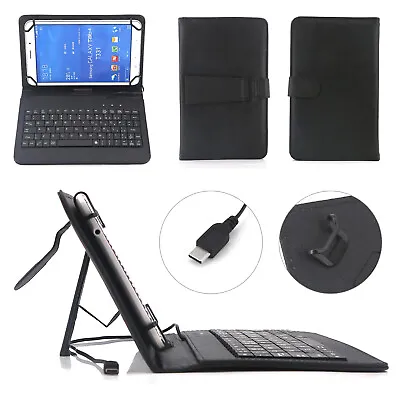 For Lenovo Tab M9 Tablet Leather Case Stand Cover With Type C Wired Keyboard US • $12.59