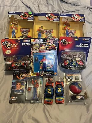 1997-99 Vintage Jeff Gordon Figurines & Memorabilia Lot Of 10 • $40