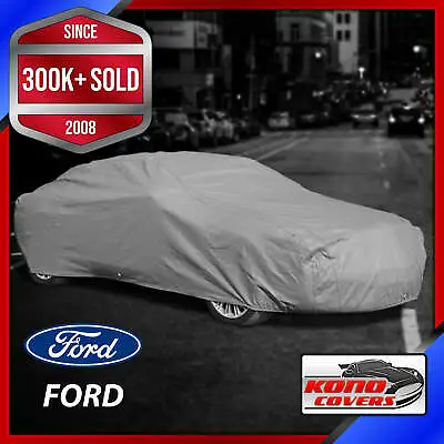 FORD [OUTDOOR] CAR COVER ?All Weatherproof ?100% Full Warranty ?CUSTOM ?FIT • $57.95
