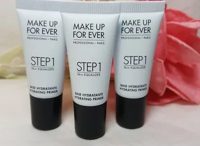 Lot Of 3 Make Up For Ever STEP 1 SKIN EQUALIZER HYDRATING PRIMER .16 Oz X3 MUFE • $15