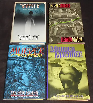 Lot Of 4 Eleanor Boylan Mystery Hardcovers 1st Editions SUPER NICE CONDITION • $5