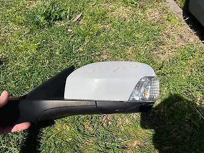 2008-2016 Volvo V70 XC70 Driver Side Left Door Mirror Assembly - White • $165