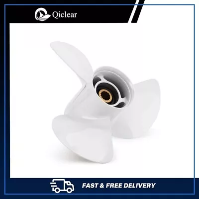 14 X 12 Outboard Propeller Fit Yamaha 50-130HP 15 Spline ToothRH • $149