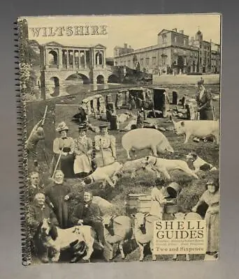£3.09 • Buy SCARCE Byron Wiltshire SHELL GUIDE Architectural Press 1935 1st Spiral Nr FINE