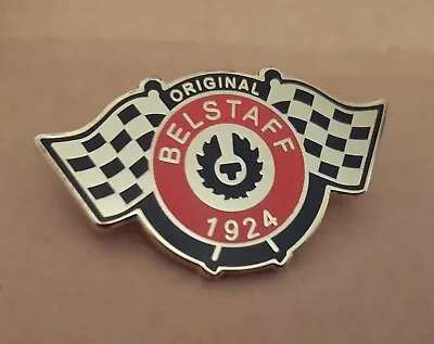 £10.99 • Buy Original Belstaff Trialmaster Roadmaster Motorcycle Biker Jacket Pin Badge  