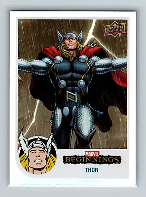 2022 UD Marvel Beginnings RAINBOW #6 Thor • $7.22