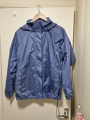 Blue Jack In A Pack Waterproof Jacket Size Medium Lightweight Missing Bag • £10