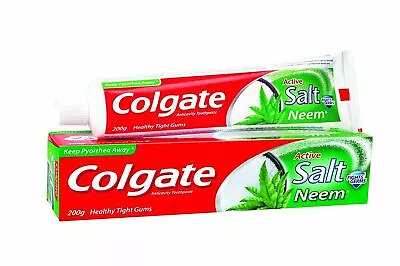 £9.80 • Buy Colgate Anticavity Active Salt Neem Toothpaste - 100 Gram