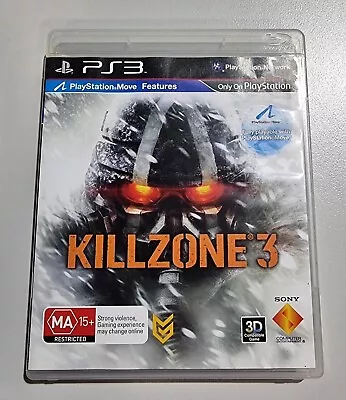 Killzone 3 Sony Playstation 3 PS3 Game PAL With Manual Free Postage Domestic  • $9.90